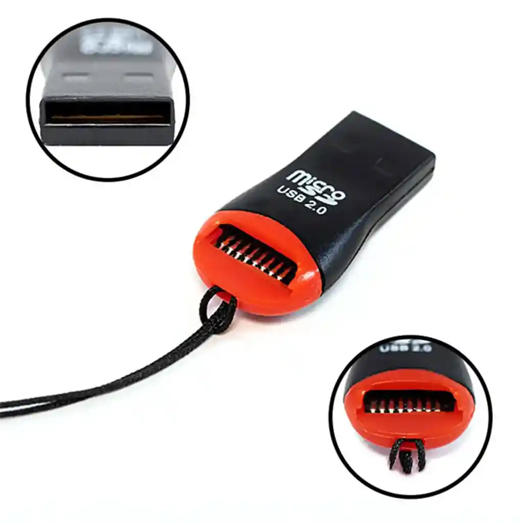 Adaptador De Usb 2.0, Para De Micro Sd