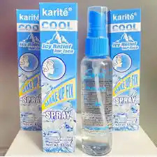 Fijador Maquillaje Karité Efecto Cool ❄️ Larga Duración 80 Ml