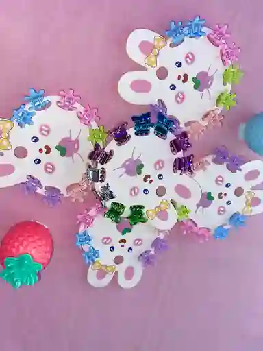 Mini Pinzas Piojitos Colores Pastel Y Metalizado | Mini Pinzas Piojitos | Accesorios Para Cabello 💕