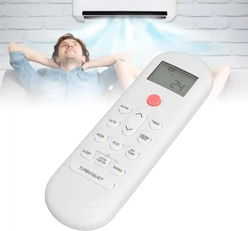 Control Remoto Compatible Con Aire Acondicionado Aa Mabe, Haier, Inverter Repuesto, Reemplazo Mb03