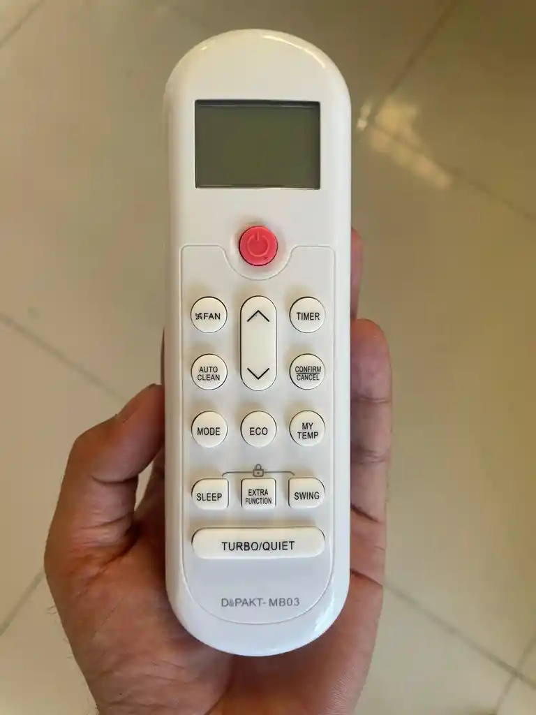 Control Remoto Compatible Con Aire Acondicionado Aa Mabe, Haier, Inverter Repuesto, Reemplazo Mb03