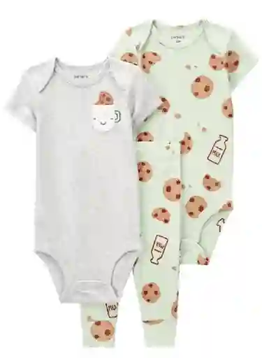 Conjunto 3 Piezas Galletitas - Multicolor / 24 Meses