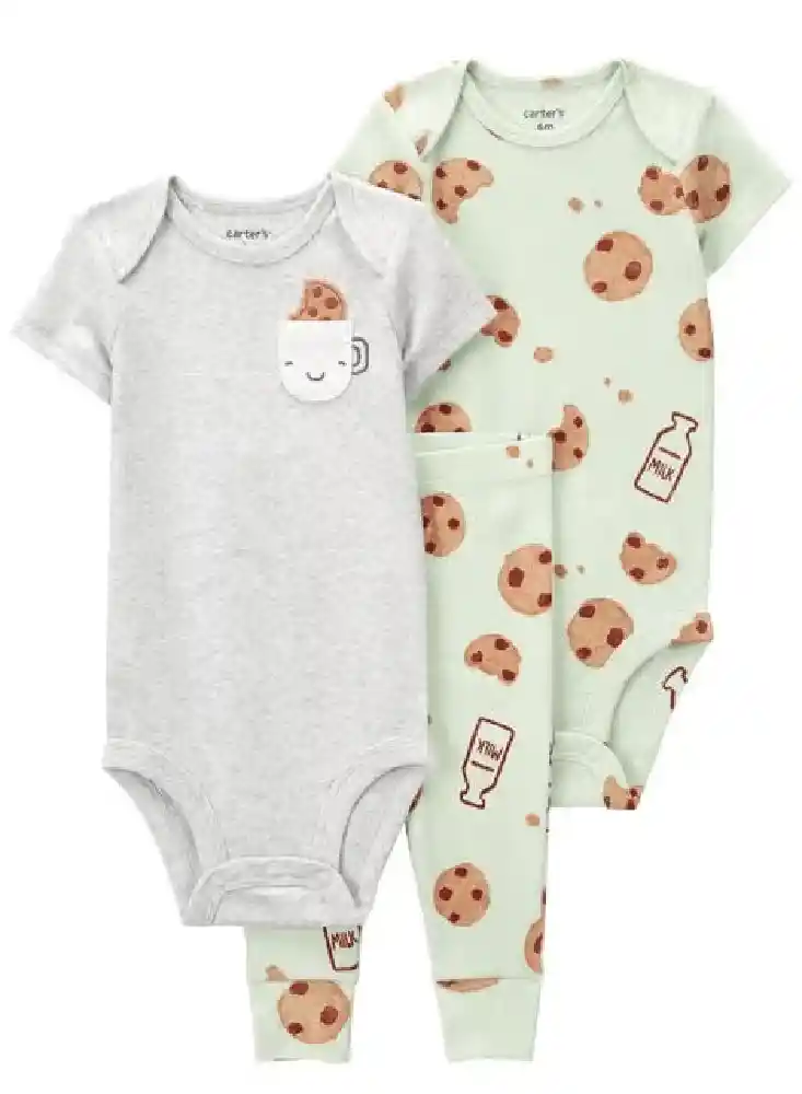 Conjunto 3 Piezas Galletitas - Multicolor / 24 Meses