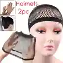 2 Malla Elasticada Calada Para Protección Del Cuero Cabelludo Y Contención Del Cabello Previo A La Colocación De La Peluca