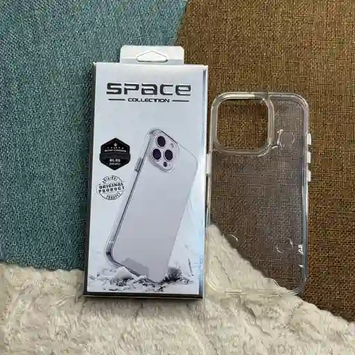 Forro Space Transparente Iphone 16 Pro Max