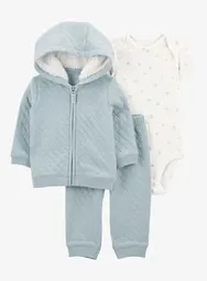 Conjunto 3 Piezas Termico Azul - Multicolor / 18 Meses
