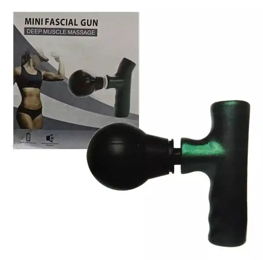 Mini Masajeador Muscular Tipo Pistola Masaje Inalámbrico