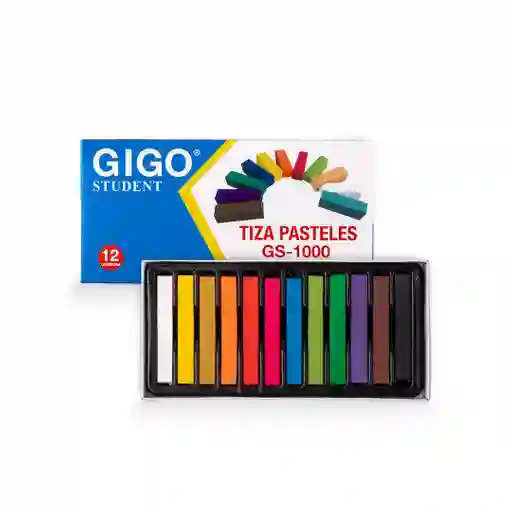 Tiza Pasteles Caja Por 12 Unidades