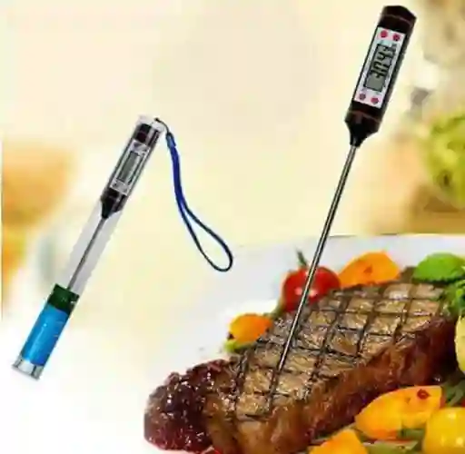 Termómetro Digital De Cocina Para Carne, Reposteria, Liquidos