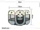 Corral P/mascotas Perros Gatos Plegable Portatil S