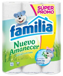 Familia Papel Higienico Nuevo Amanecer 4x15r