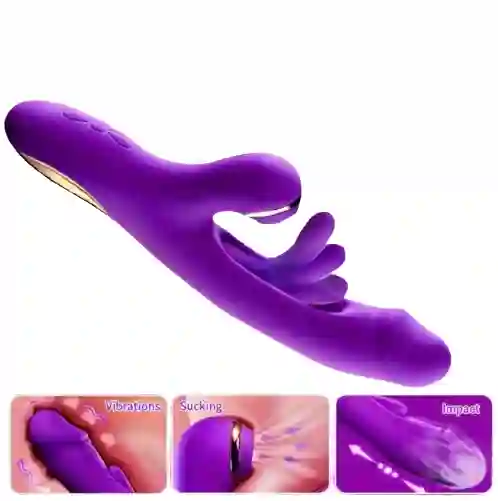 Dildo Vibrador Succionador Felo