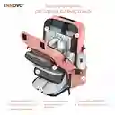 Combo Mochila Viajera + Organizador De Ropa Interior + Organizador Maquillaje Cosmetiquera Rosa