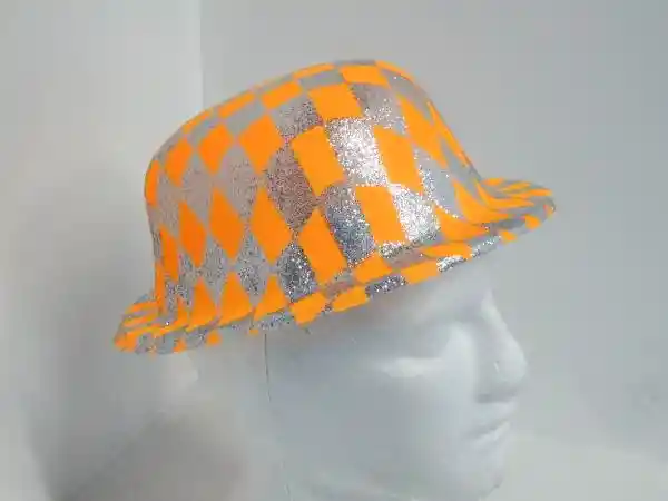Hora Loca Sombrero Escarchado Neon