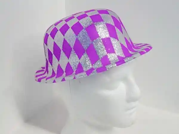 Hora Loca Sombrero Escarchado Neon