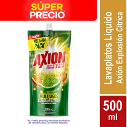 Axion Lavaplato Explosión Cítrica