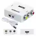 Adaptador Conversor Hdmi A Rca Mini Hdmi 2av