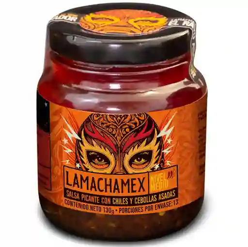 La Macha Mex Salsa Macha Cebollas Asadas Picante Medio 130 G