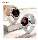 Smartwatch Amor Dama Oro Rosa Moda Estilo Elegante Mobulaa Notificaciones Innovo Tech