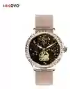 Smartwatch Amor Dama Oro Rosa Moda Estilo Elegante Mobulaa Notificaciones Innovo Tech