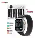 Reloj Smartwatch H9 Ultra Plus Amoled 7 Pulsos Negros Alta Gama Sport Notificaciones Innovo Tech