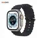 Reloj Smartwatch H9 Ultra Plus Amoled 7 Pulsos Negros Alta Gama Sport Notificaciones Innovo Tech
