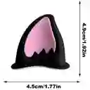 Orejas Para Casco Gato Lujo Adhesivas Accesorio X2