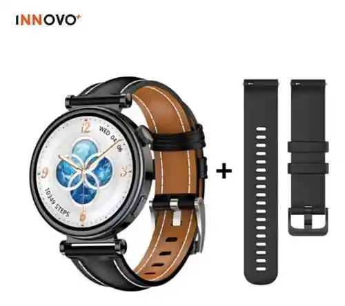 Smartwatch Inteligente Mobulaa Gt4 Alta Resolución Pulso Negro Mini Innovo Watch
