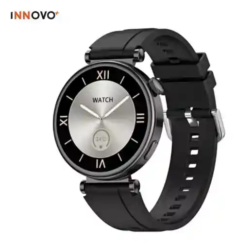 Smartwatch Inteligente Mobulaa Gt4 Alta Resolución Pulso Negro Mini Innovo Watch