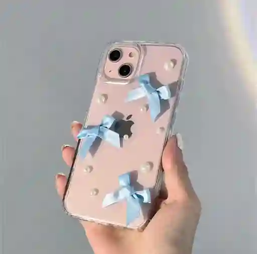 Funda O Case Coquette Para Iphone 15 Plus (azul)