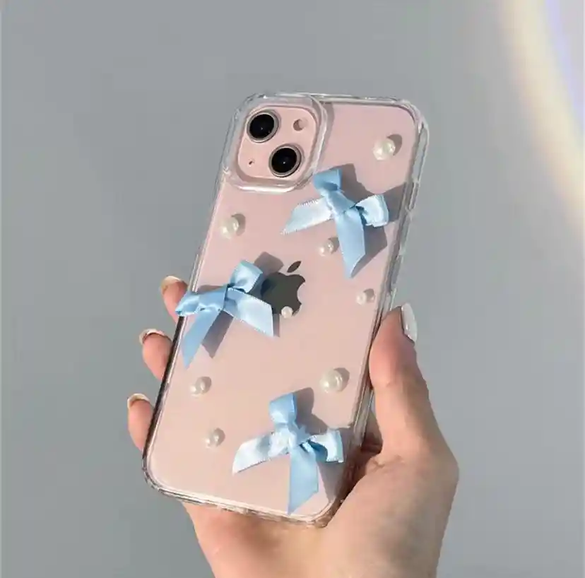 Funda O Case Coquette Para Iphone 15 Plus (azul)