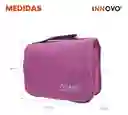 Organizador De Maquillaje Para Equipaje Accesorios De Belleza Morada Innovo Home