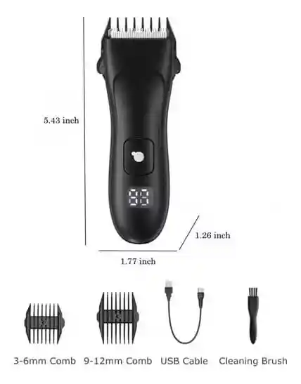 Afeitadora Intima Hombre Recargable Partes Sensibles
