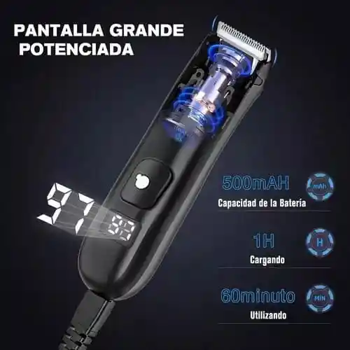 Afeitadora Intima Hombre Recargable Partes Sensibles