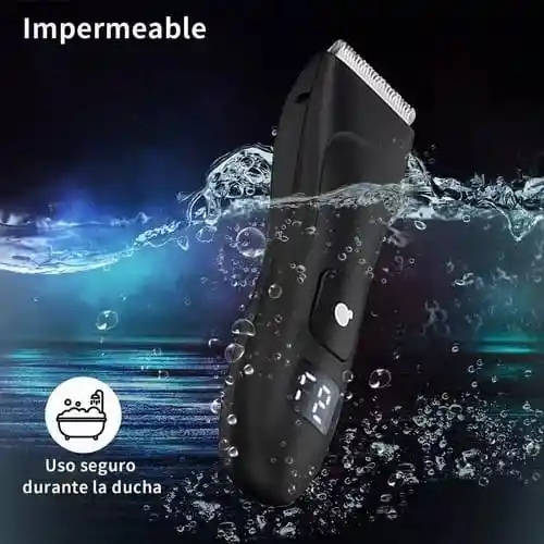 Afeitadora Intima Hombre Recargable Partes Sensibles