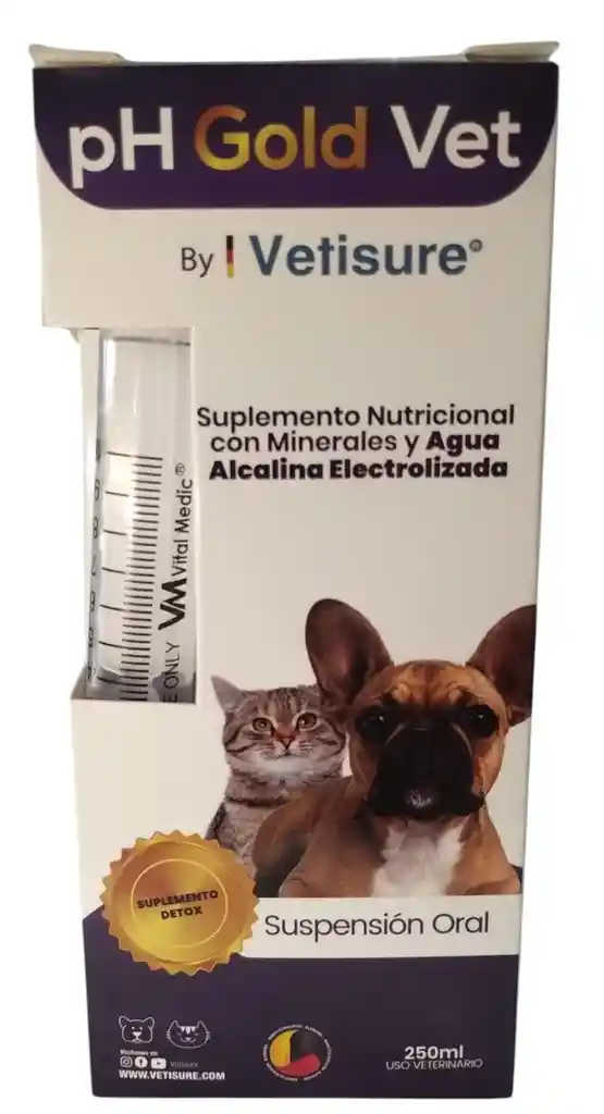 Ph Gold Vet Vetisure Suplemento X 250ml