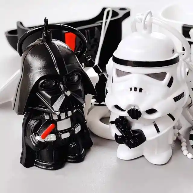 Funda O Case Para Airpods Pro / Pro 2 Star Wars Darth Vader + Llavero