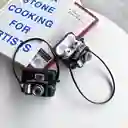 Funda O Case Para Airpods Pro / Pro 2 Cámara Fotográfica Con Luz Y Sonido