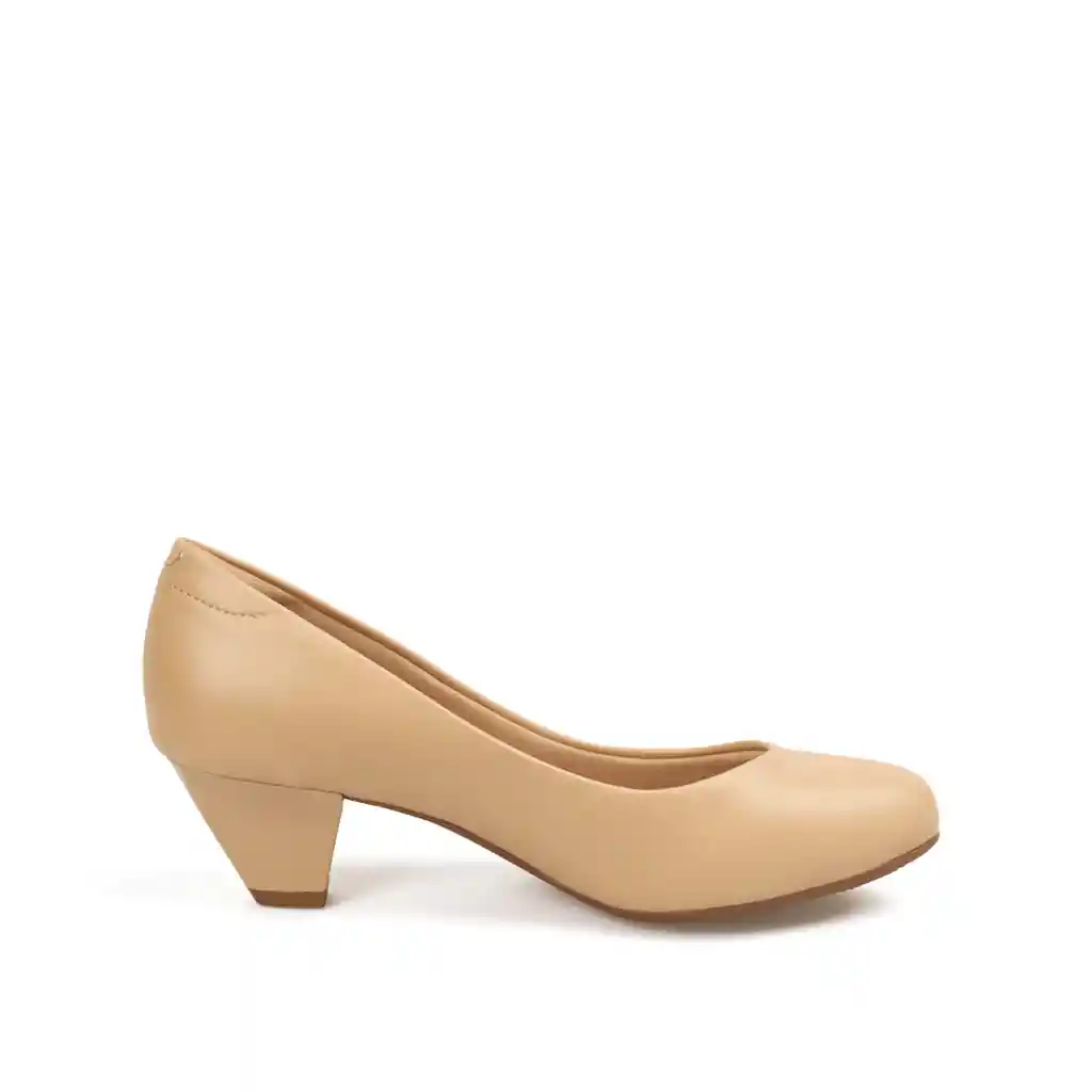 Tacón Medio Beige Modare Talla 39
