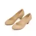 Tacón Medio Beige Modare Talla 39