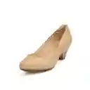 Tacón Medio Beige Modare Talla 39