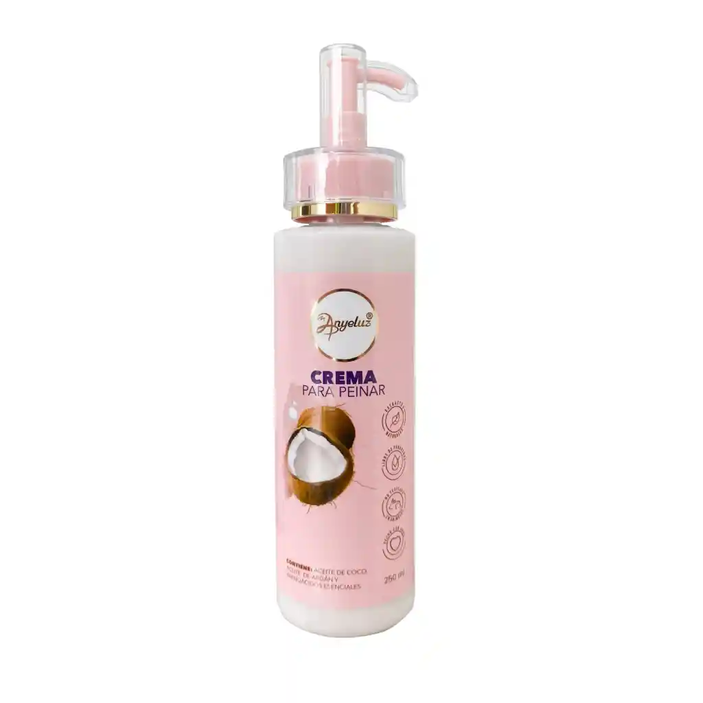 Crema Para Peinar Con Banano 250ml Anyeluz
