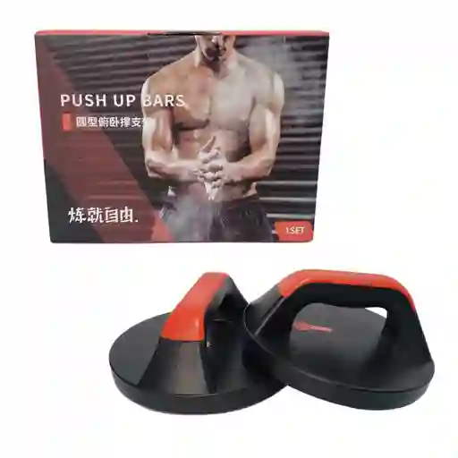 Soporte Para Push Up Flexiones Negro