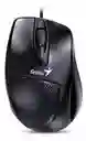 Mouse Alambrico Diseño Ergonomico Genius Dx-150x Negro