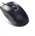 Mouse Alambrico Diseño Ergonomico Genius Dx-150x Negro