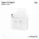 Cable Iphone Tipo C A Tipo C Carga Rapida 60w