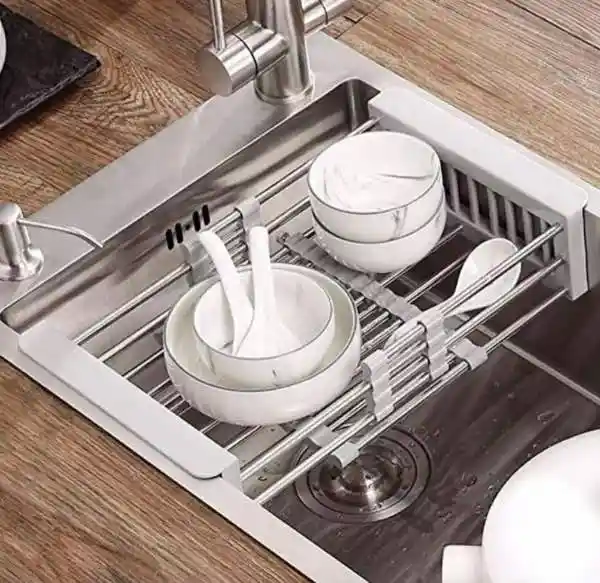 Escurridor De Platos Y Alimentos Expansible