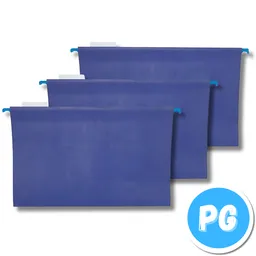 Paquete Carpeta Carton Colgante X10 Unds Azul
