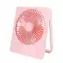 Ventilador Portatil Recargable De Mesa
