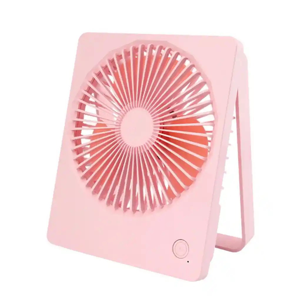 Ventilador Portatil Recargable De Mesa